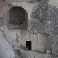 Photo de Turquie - Lunaire Uçhisar en Cappadoce